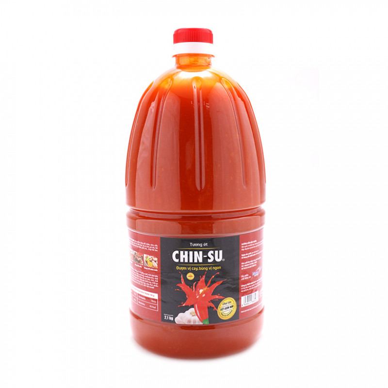 Chinsu còn sản xuất ra loại tương ớt loại to, phù hợp cho các quán ăn, nhà hàng
