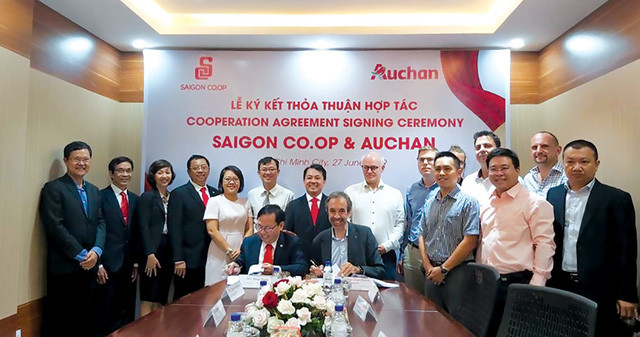 Saigon Co.op dành được Auchan Vietnam