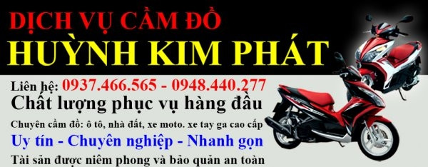 Dịch vụ cầm đồ Huỳnh Kim Phát