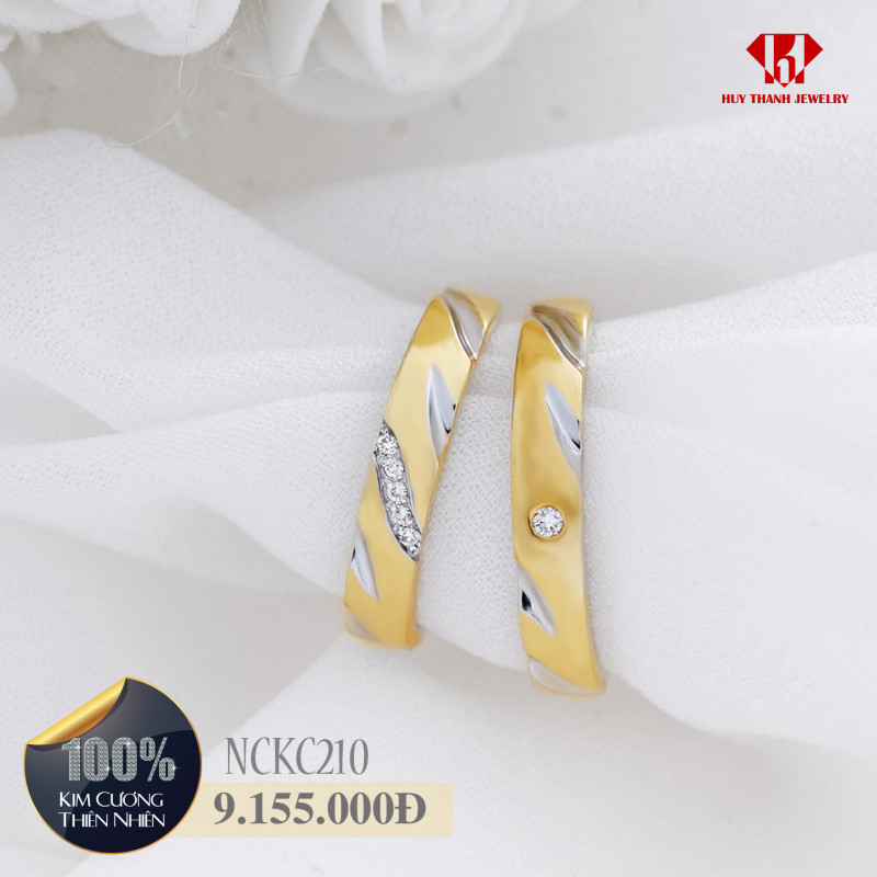 Trang sức nhẫn cưới của Huy Thanh Jewelry
