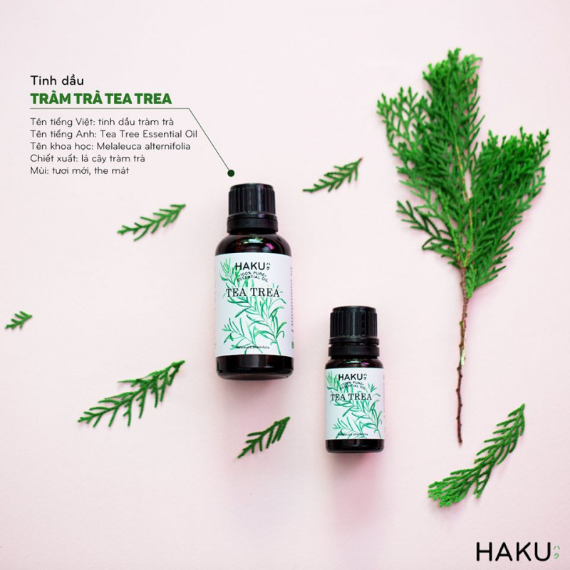 Tinh dầu tràm trà Tea Tree Haku