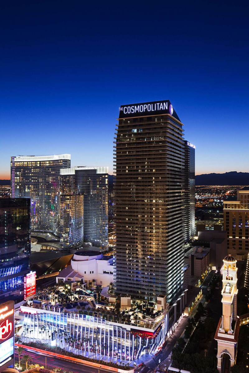 The Cosmopolitan of Las Vegas được xây dựng vào năm 2009