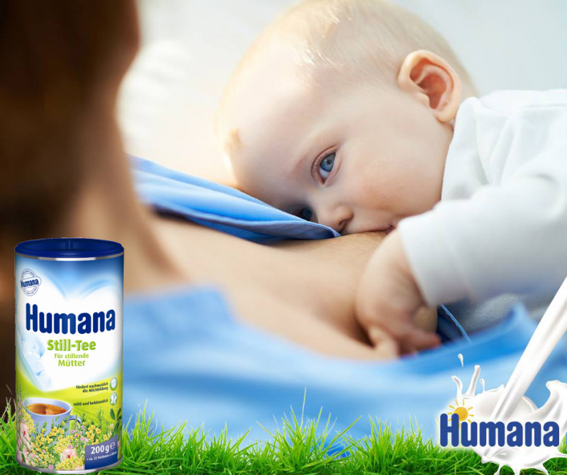 Humana Still Tee giúp cho con bạn tận hưởng nguồn dinh dưỡng hoàn hảo nhất từ sữa mẹ.