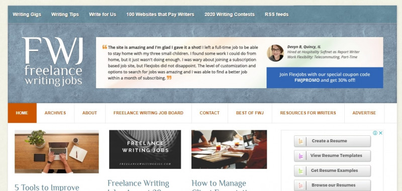 Freelance Writing Gigs