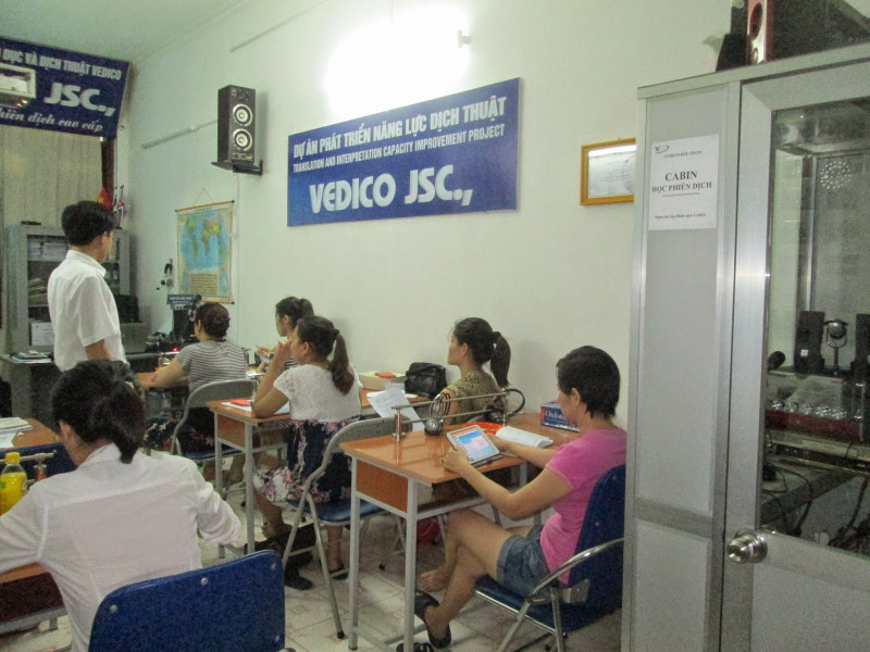 Vedico Edu là địa chỉ đào tạo biên phiên dịch nổi tiếng ở Hà Nội.