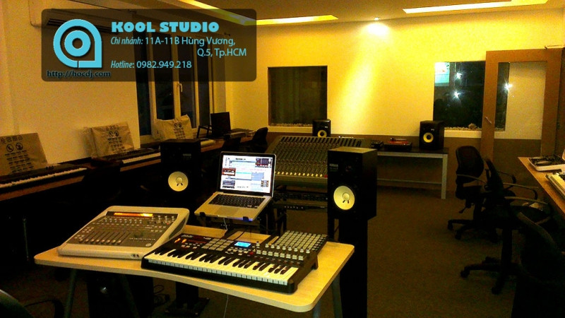 Phòng học tại Kool Studio
