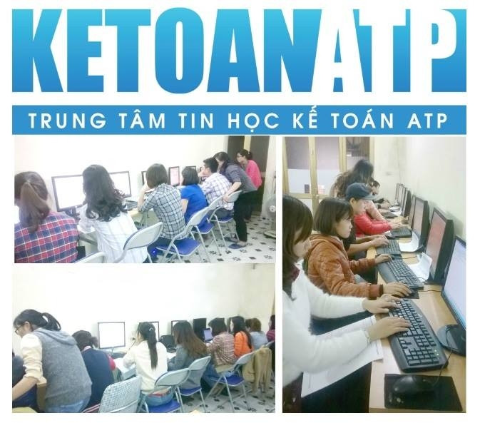 Hình ảnh các lớp học tại trung tâm giáo dục đào tạo tin học và kế toán ATP