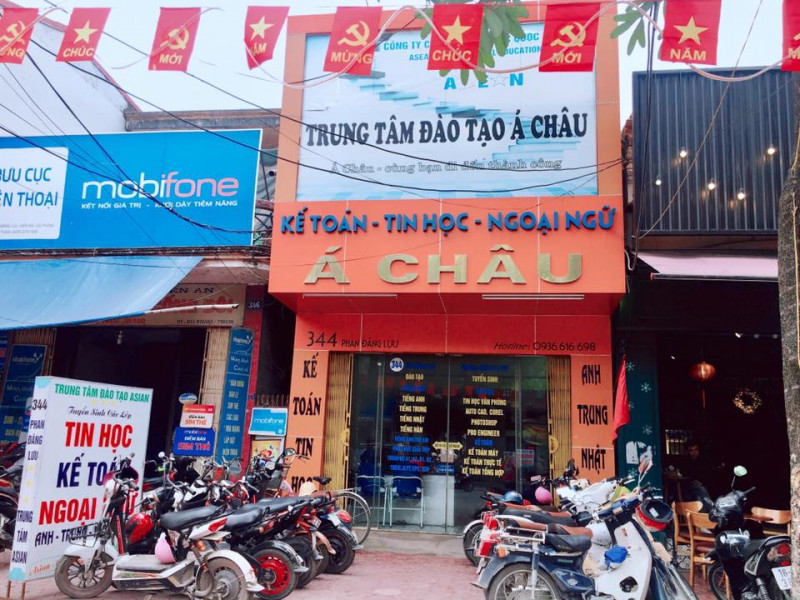 Trung tâm đào tạo kế toán - tin học - ngoại ngữ Á Châu