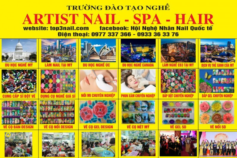 Trường dạy nghề Diệu Phi Artist Nail - Spa - Hair