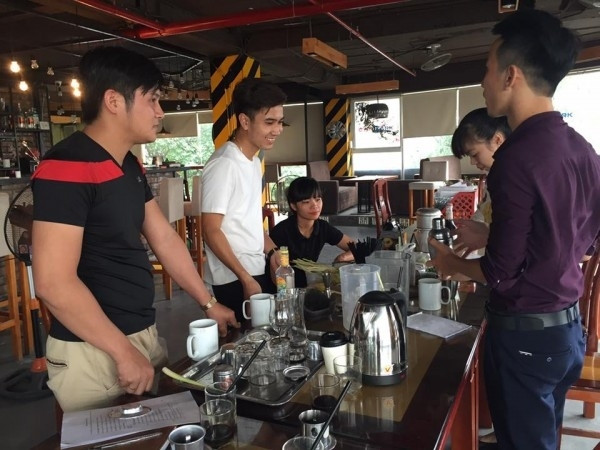 Trung tâm dạy nghề pha chế coffee Jarvis