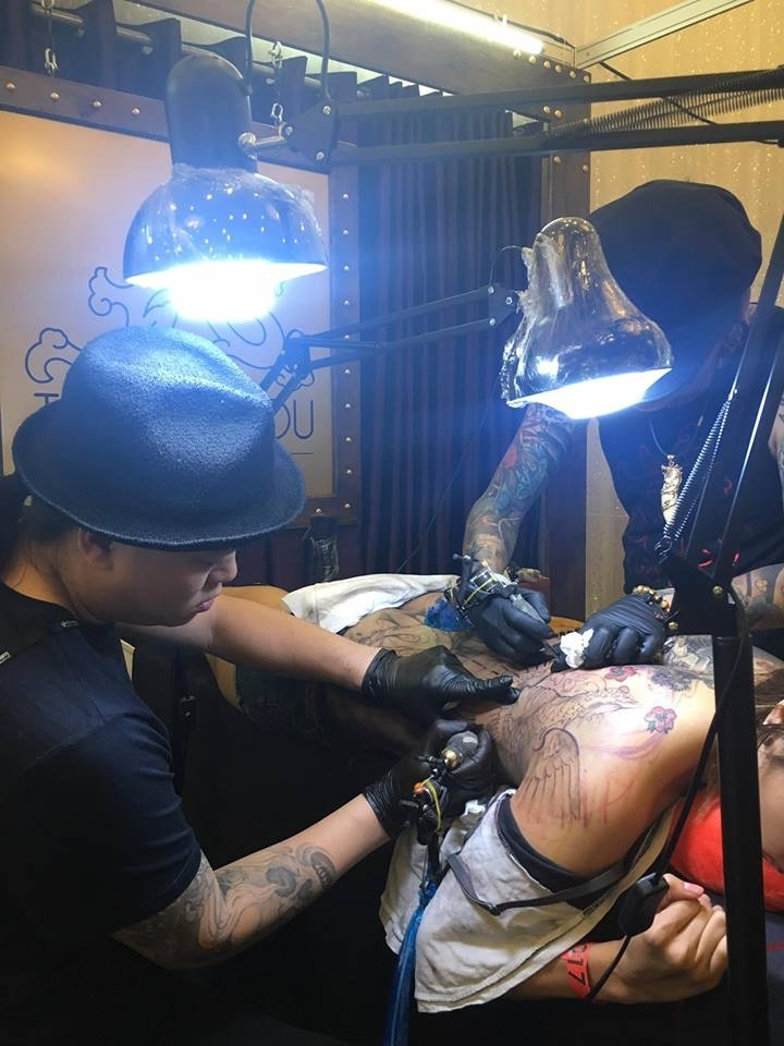 Trung tâm dạy nghề xăm tại Aoki Tattoo Studio