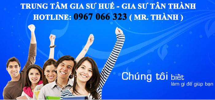 Trung tâm gia sư Tân Thành