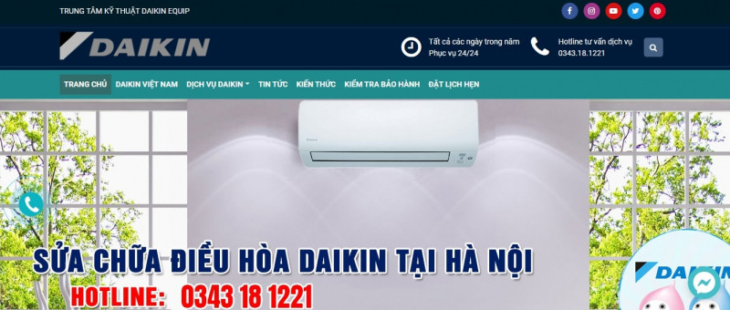 Trung tâm kỹ thuật Daikin Equip