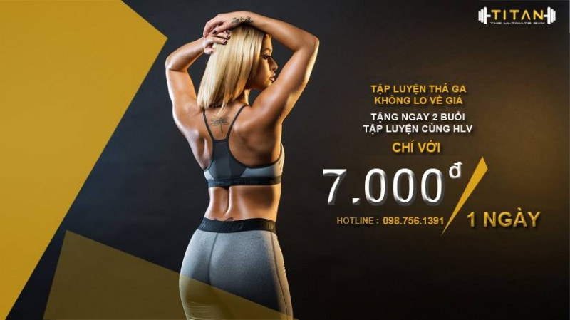 Phòng Tập Titan Gym 334 Ngọc Thụy