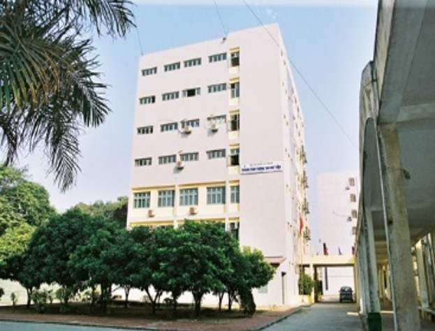 Trụ sở chính Trung tâm thông tin - thư viện Đại học Quốc gia Hà Nội