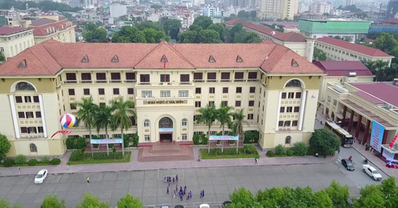 Đại học Y Hà Nội nhìn từ trên cao
