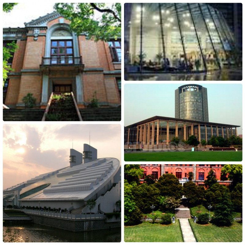 Một vài góc của Đại học Chiết Giang