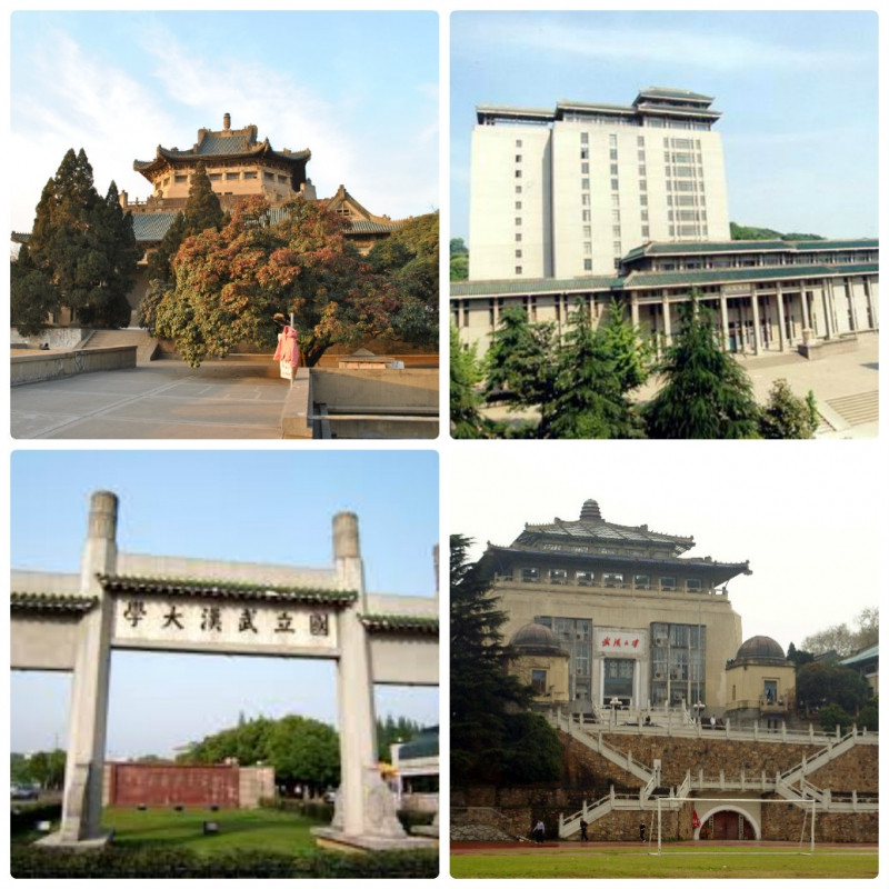 Một vài hình ảnh của Đại học Vũ Hán