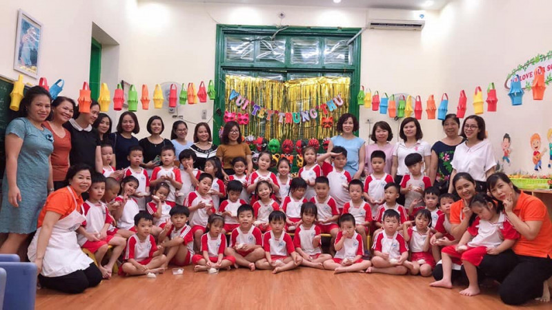 Tết Trung Thu 2019 của các bạn nhỏ trường mầm non B Hà Nội