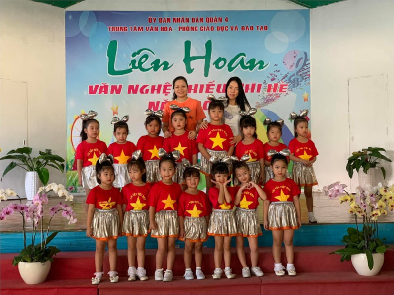 Trường MN Nguyễn Tất Thành tham gia Liên hoan văn nghệ thiếu nhi 2019