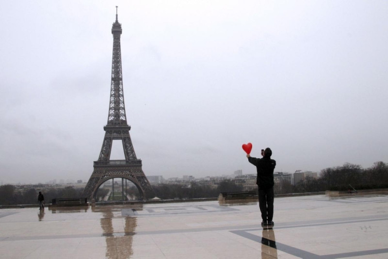 Pháp được xem là địa điểm tổ chức Valentine lãng mạn nhất trên thế giới