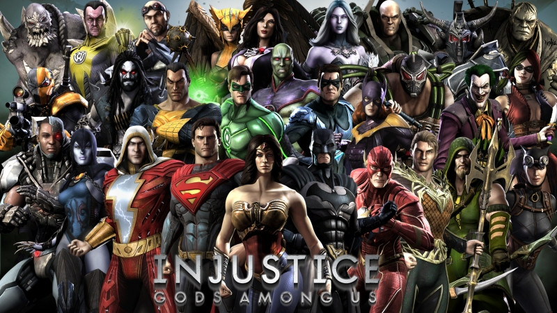 Tạo hình rất ngầu của các nhân vật trong Injustice được fan ưa thích
