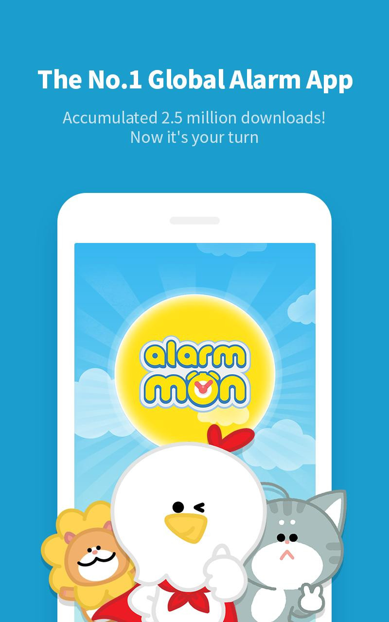 AlarmMon - Ứng dụng báo thức đáng yêu nhất