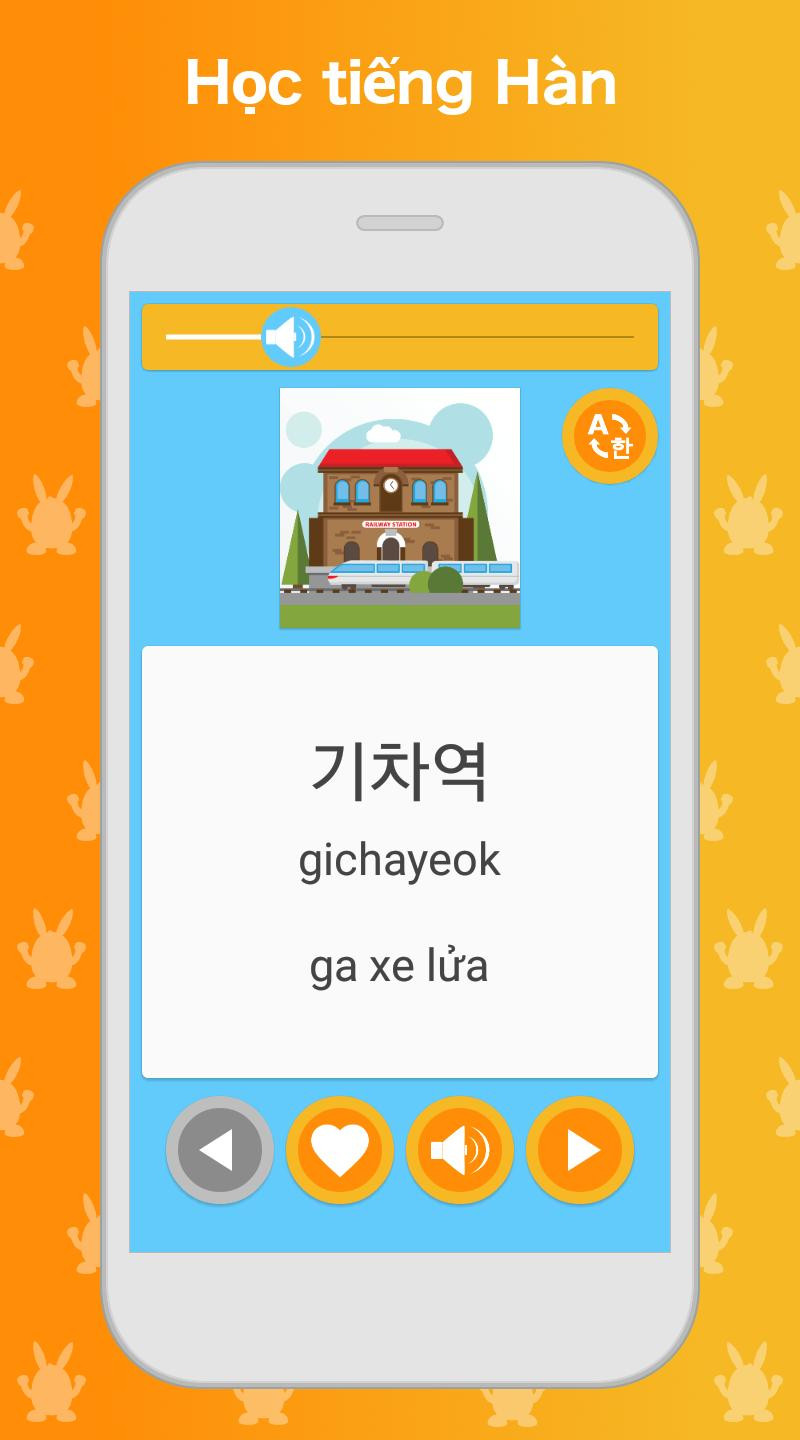 Ứng dụng học tiếng Hàn: Nói, Đọc