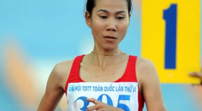 Vận động viên Trương Thanh Hằng