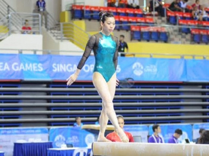 Nguyễn Thị Nga là vận động viên thể dục dụng cụ Việt Nam đầu tiên giành được huy chương vàng tại một kỳ SEA Games.