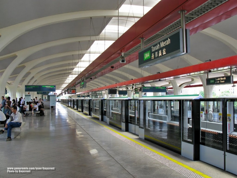 Tàu điện ngầm là phương tiện đi lại chính của Singapore (Nguồn: Sưu tầm)