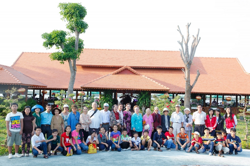 Chương trình tham quan Forever Green Resort dành cho Trung tâm dưỡng lão Thị Nghè và Làng trẻ em SOS