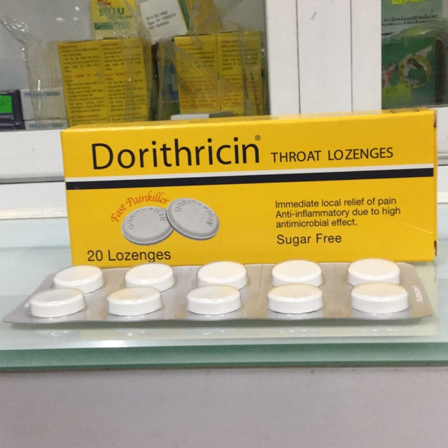 Dorithricin – Viên ngậm giảm đau họng của Đức
