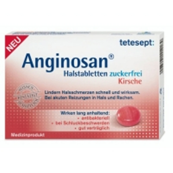 ﻿﻿Thuốc ngậm viêm họng của Đức Anginosan