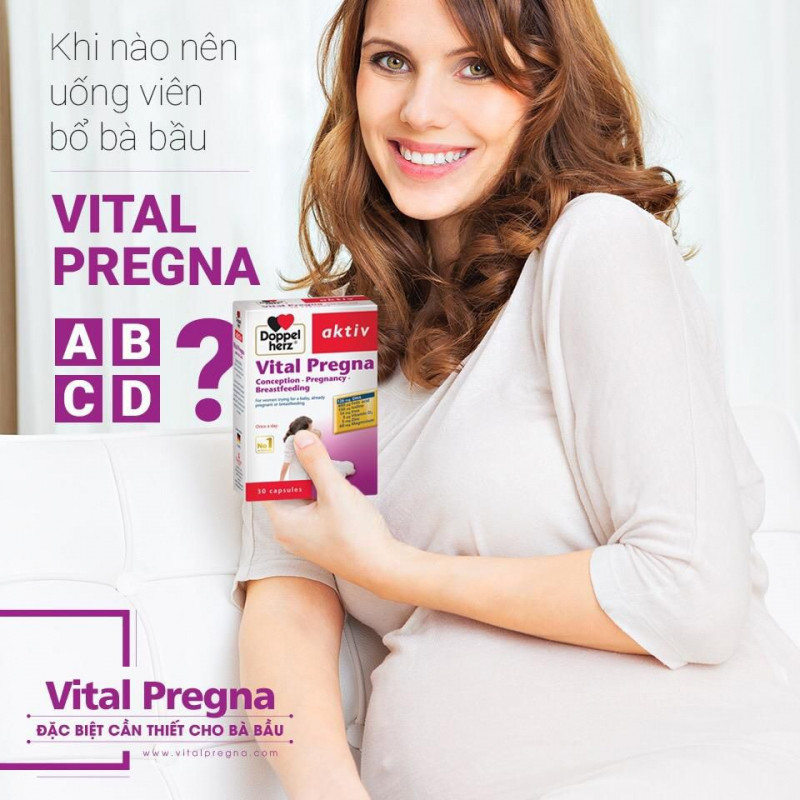 Viên Sắt Vital Pregna là sản phẩm thuộc về thương hiệu Doppelherz, của tập đoàn Queisser Pharma