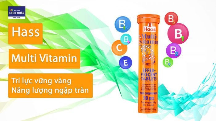 Multi-Vitamin EfferVescent Tablets Haas
