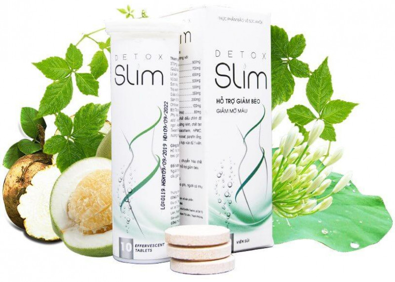 Viên sủi giảm cân Detox Slim