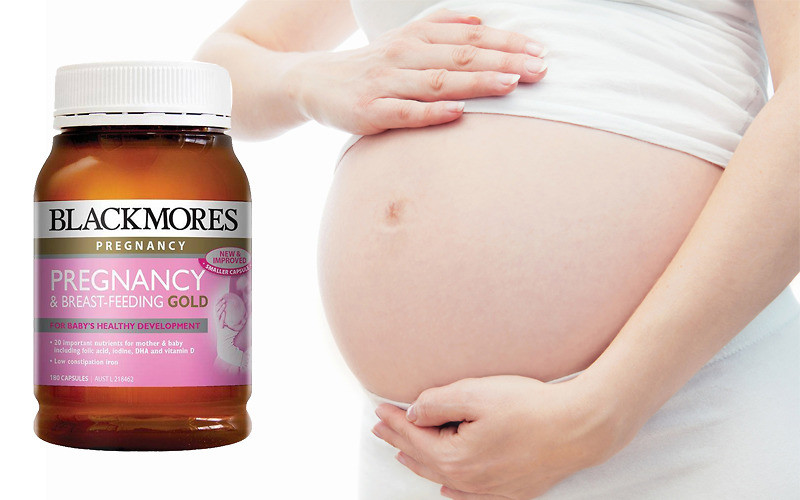Vitamin DHA Cho Bà Bầu Blackmores Pregnancy 60 Viên: