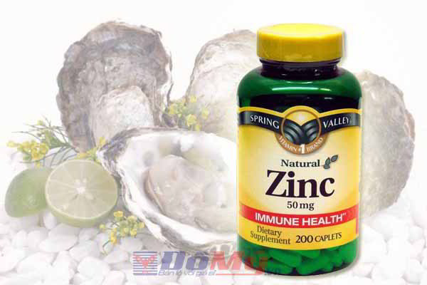 viên kẽm Zinc 50mg 200 viên - thực phẩm chức năng bổ sung kẽm thiết yếu cho cơ thể.