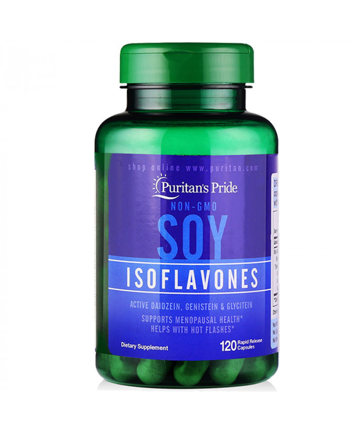 Viên uống tăng cường sức khỏe, chống lão hóa Soy Isoflavones Puritan's Pride