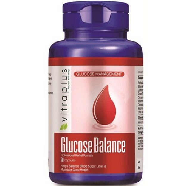 Viên uống hỗ trợ điều hòa đường huyết VitraPlus Glucose Balance
