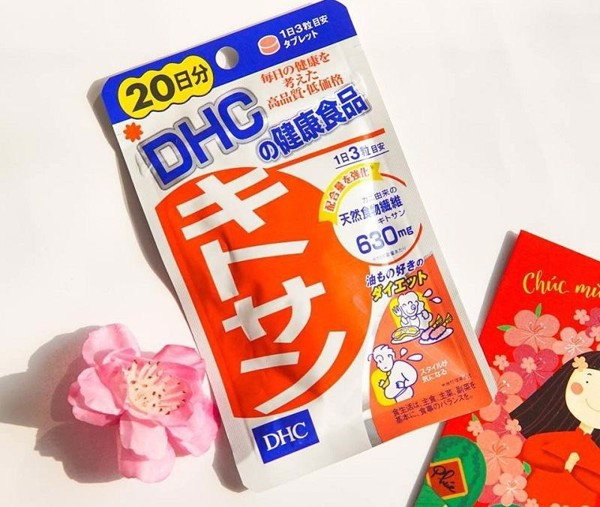 Viên uống giảm mỡ bụng DHC Chitosan