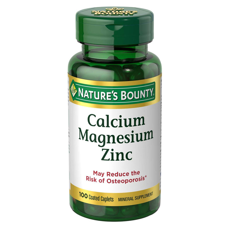 Nature's Bounty Calcium Magnesium Zinc