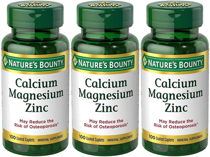 Nature's Bounty Calcium Magnesium Zinc