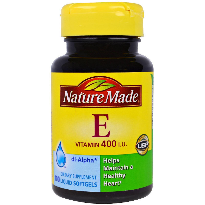 Vitamin E thiên nhiên Nature Made 400IU hộp 300 viên