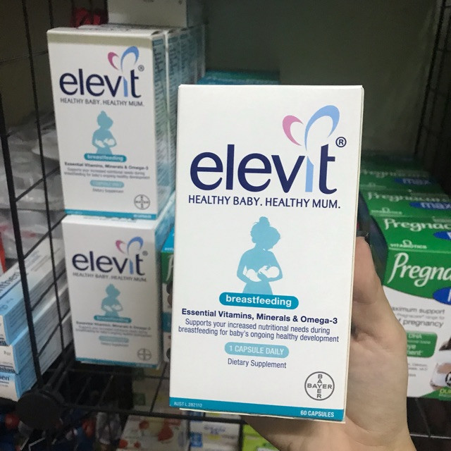 Thuốc bổ sung vitamin cho phụ nữ sau sinh Elevit Breastfeeding