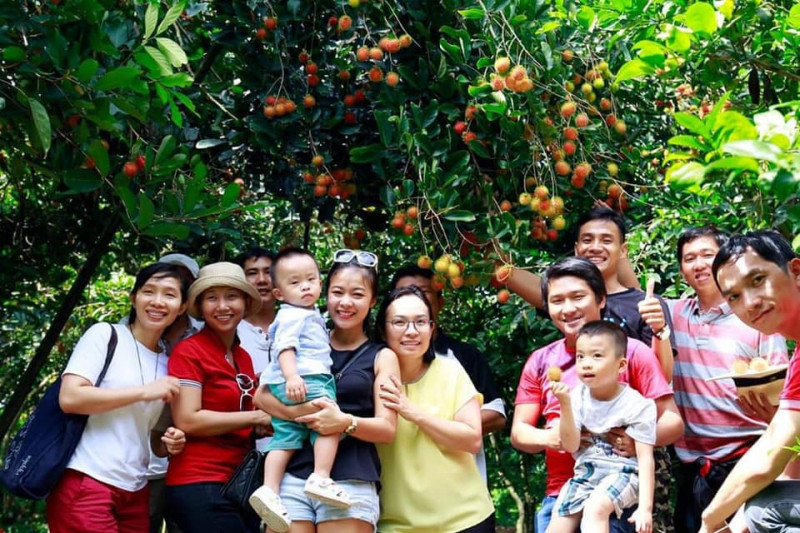 Vườn trái cây Hương Huê