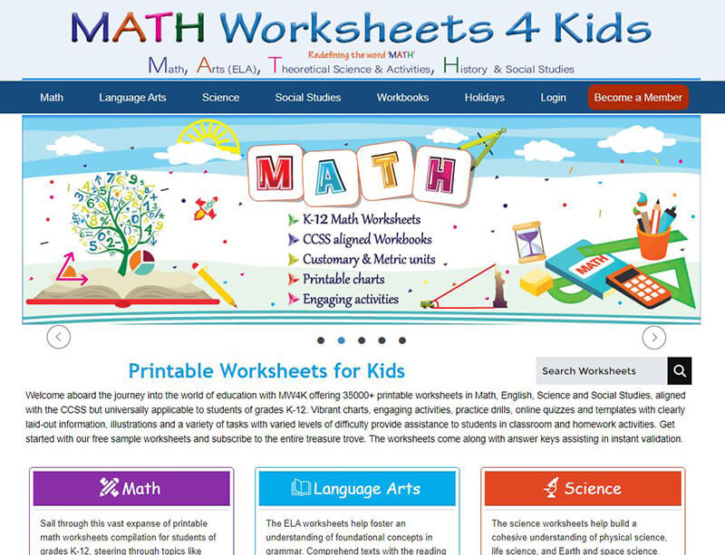 Mathworksheets4kids