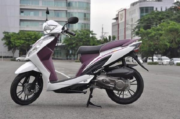 Kymco Candy Hi 50 với mức tiêu hao nhiên liệu cực thấp