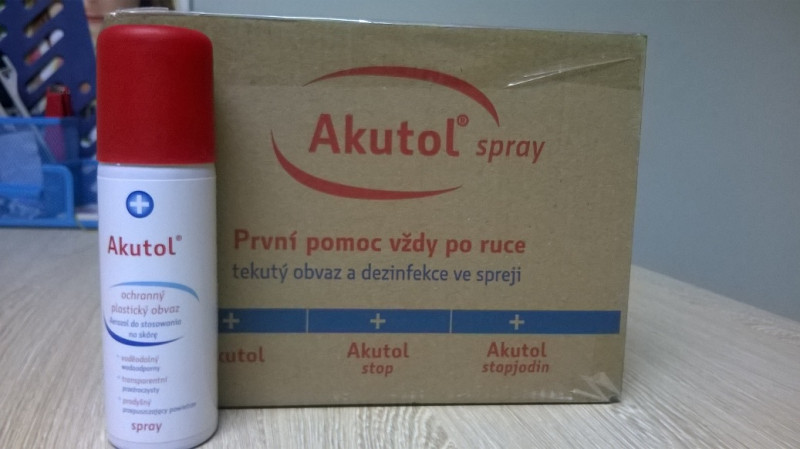 Akutol - Băng Vết Thương Dạng Xịt